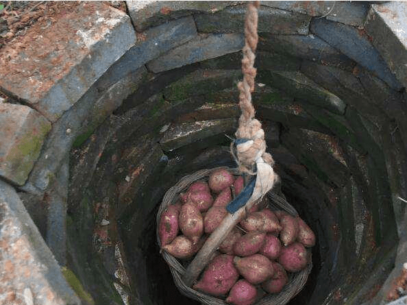地下红薯井窖图片图片