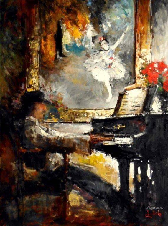 查尔斯·肖特奇漂亮的浪漫印象派油画作品赏析_艺术_stephen_charles