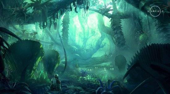 丛林|《星空》新艺术概念图发布 繁密丛林充满未知