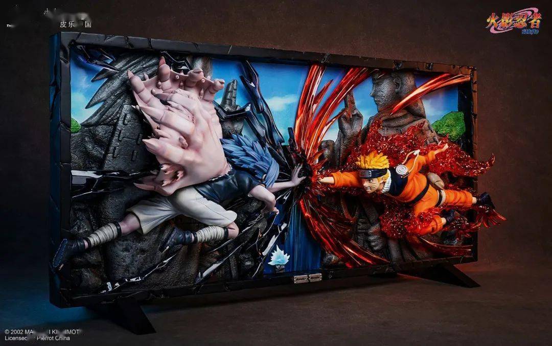 火影忍者最新情报品牌对话正版授权trieaglestes鸣人vs佐助正式预售