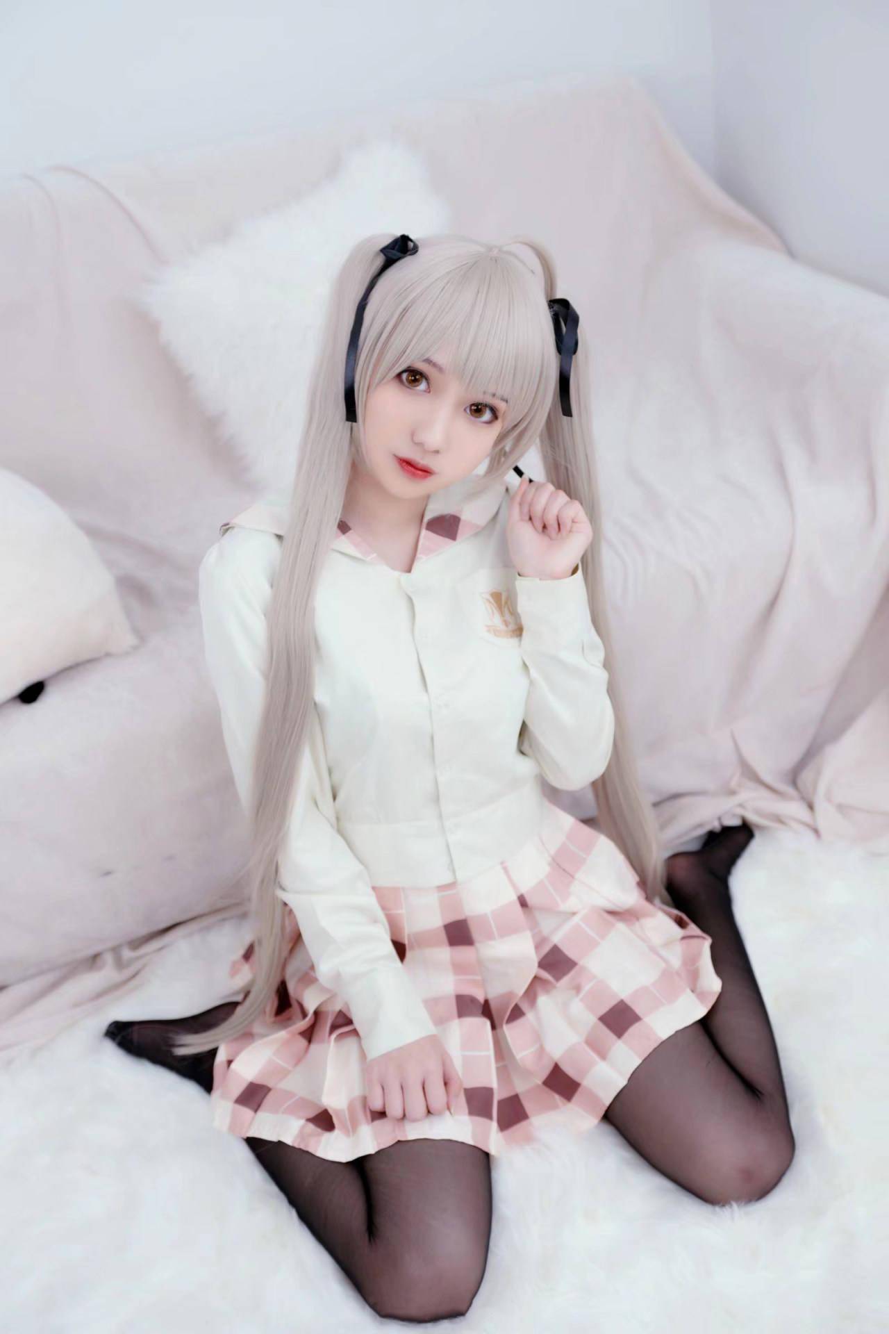 凌凌子|穹妹制服cosplay