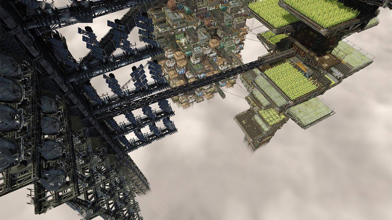 雾气|国产游戏《流亡云端》上线 Steam：灾后高空生存模拟建设