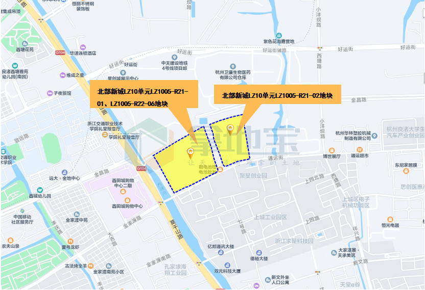 论证范围:北部新城lz10单元lz1005-r21-02地块位于杭州良渚新城,东至