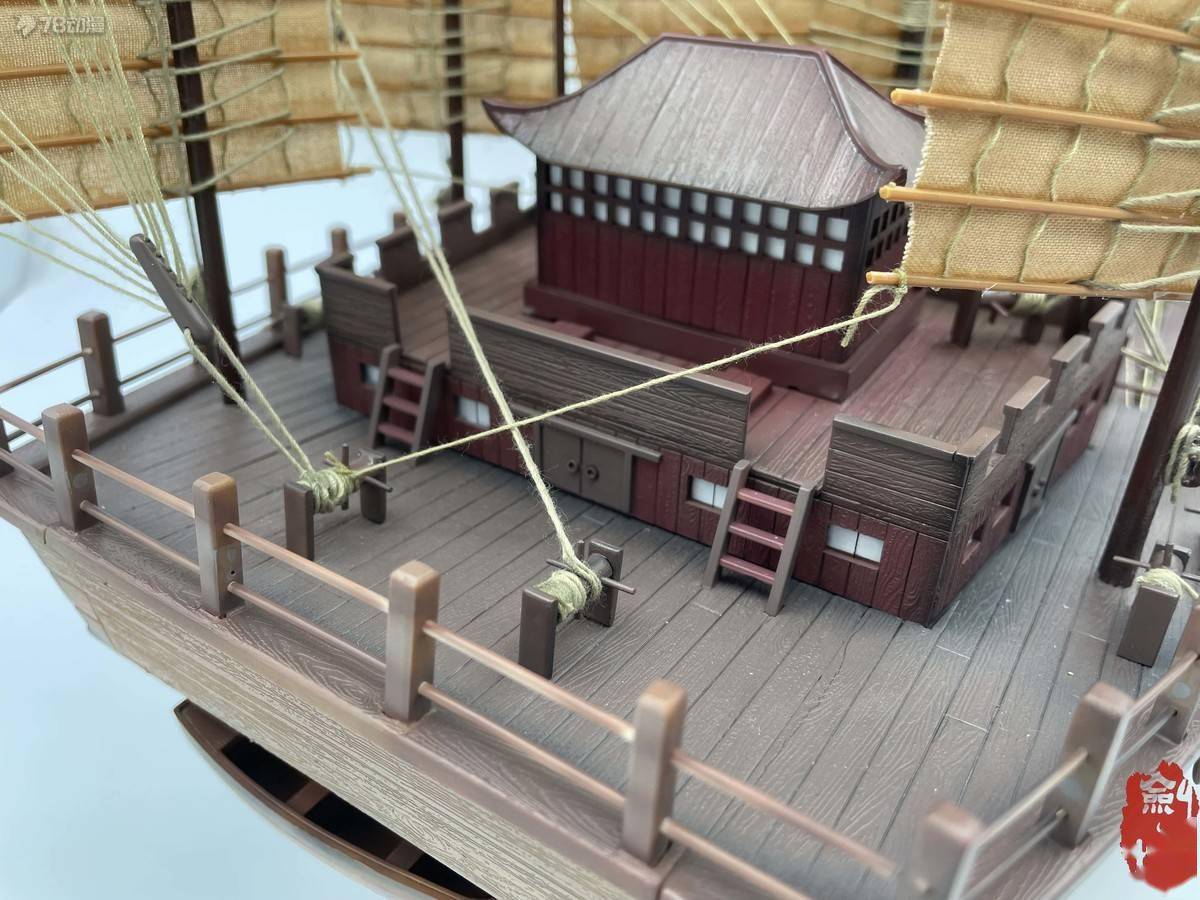 模玩秀:舰船 小号手 1/72 01202 中国郑和宝船_模型_作品_时间