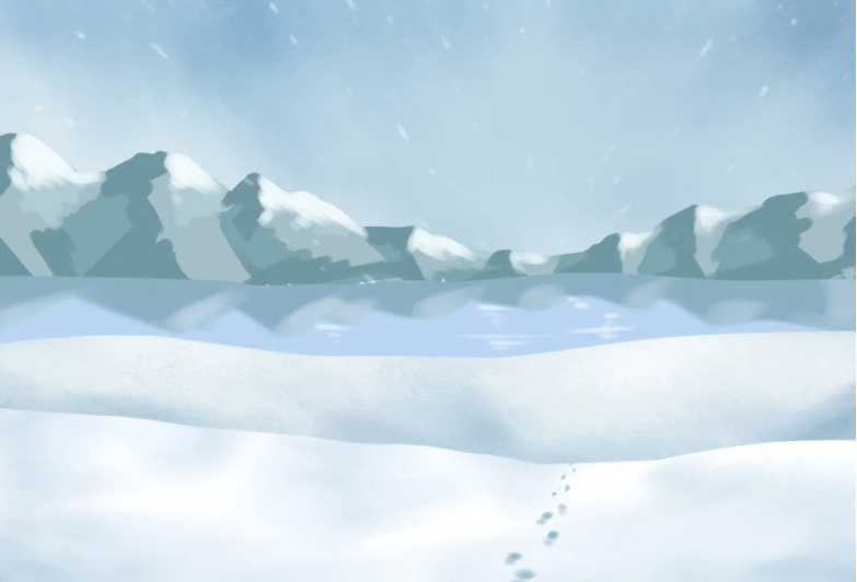 大雪_冰天雪地_梅花