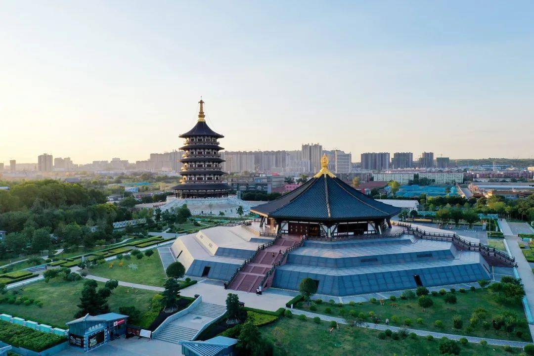 应天门,明堂天堂,九洲池免门票啦!_遗址_洛阳城_建筑