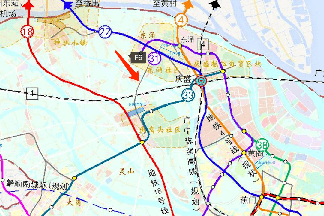 广州26号线地铁规划图图片