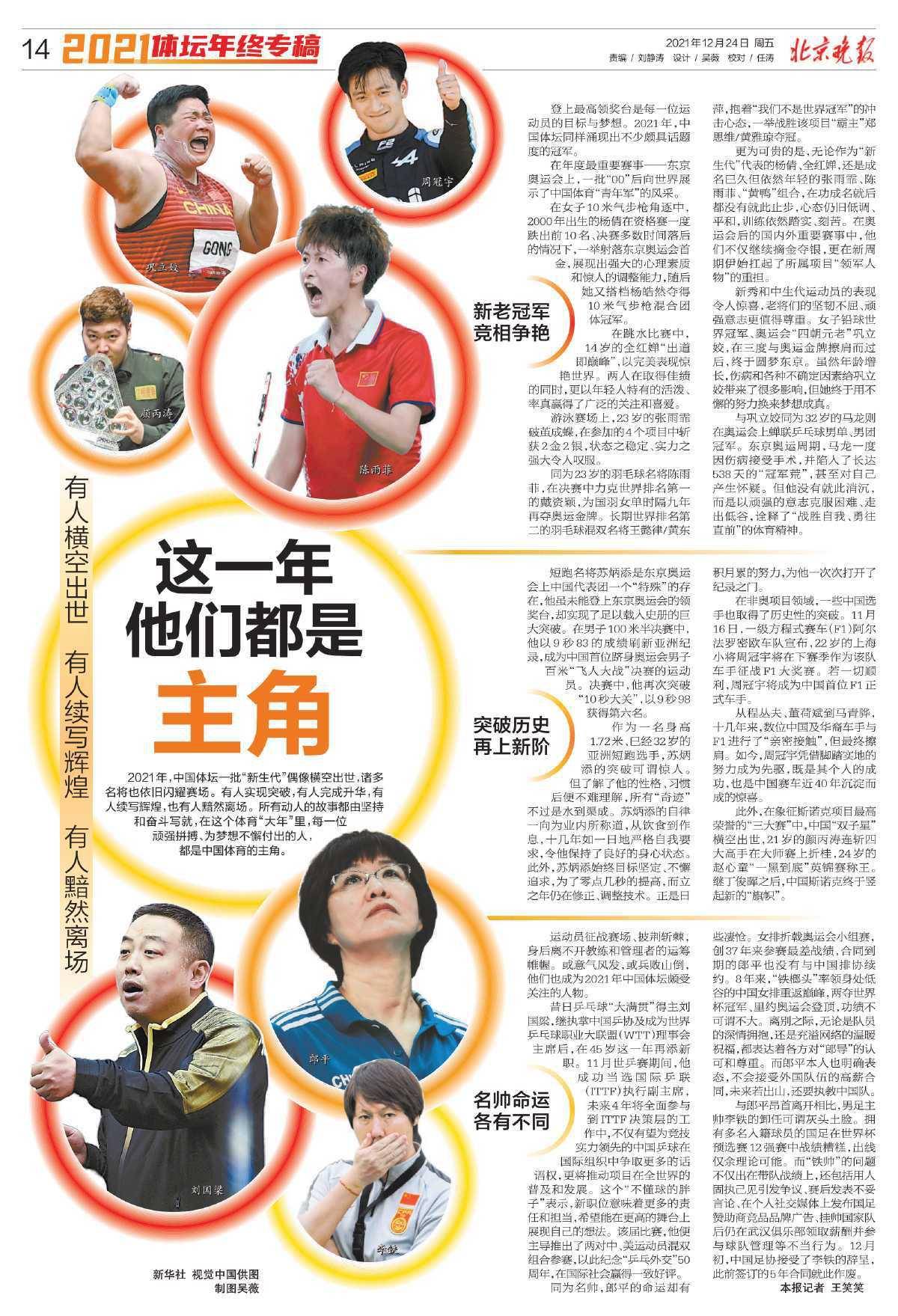 周冠宇|「2021年終專稿」這一年 他們都是主角