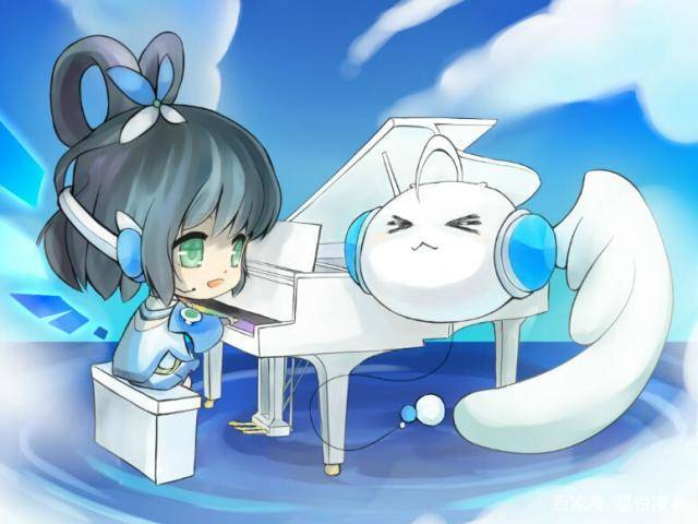 虚拟歌姬洛天依的音之精灵是天钿初音未来的是大葱