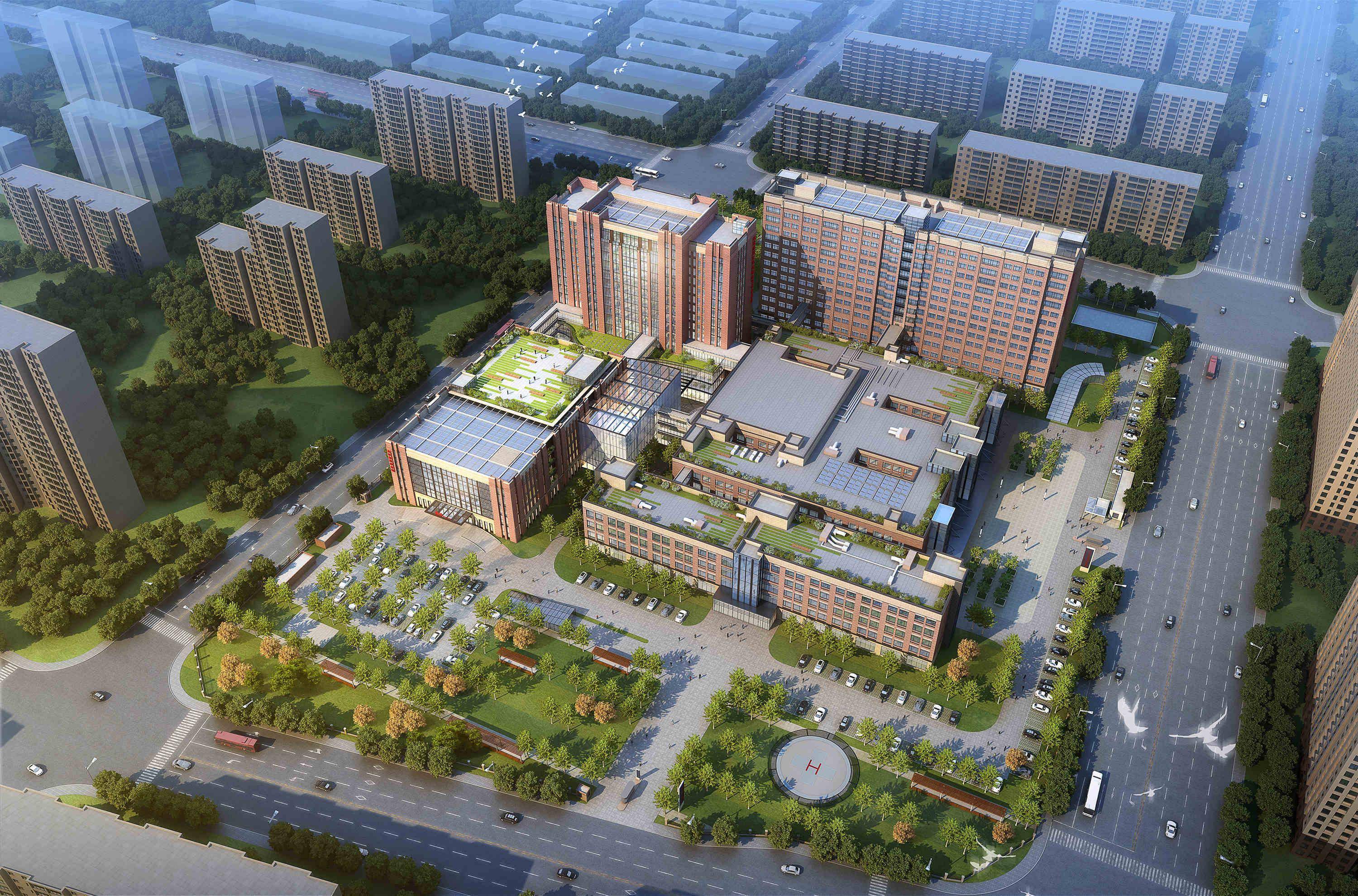 北京友谊医院通州院区二期主体结构封顶预计后年5月竣工