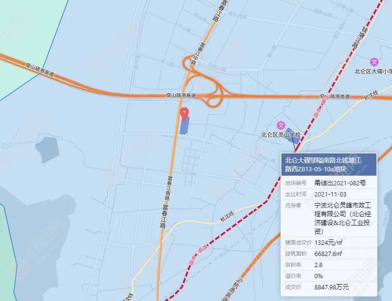 寧波三批次集中供地市場解讀①北侖區6宗地塊