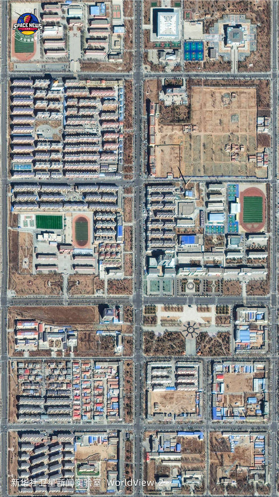 新华社年度卫星影像:2021,奋进的中国_神舟_外行星_舰艇