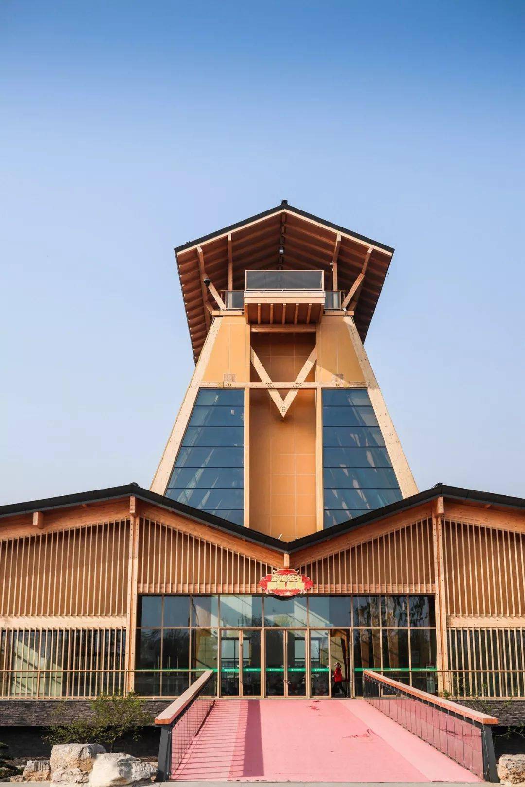 亚洲跨度最大木结构建筑2018江苏园博会主馆