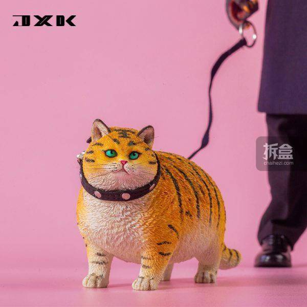 化纤|JXK STUDIO 虎年肥猫 1/6仿真动物模型手办可爱摆件