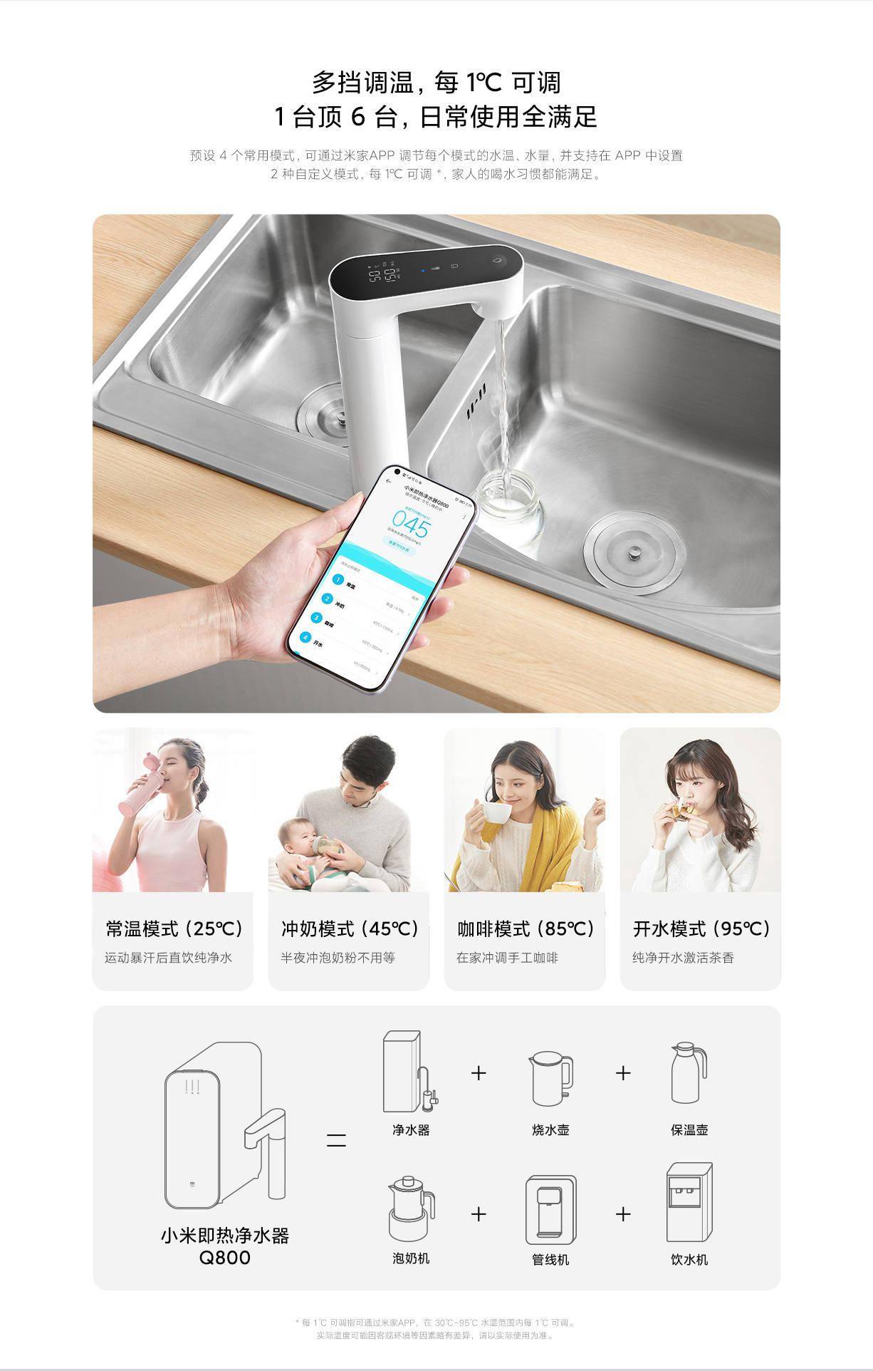 水效|3799 元，小米推出即热净水器 Q800