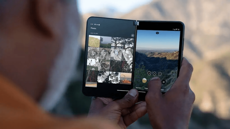 Phone|微软 Surface Phone 三折折叠屏专利曝光