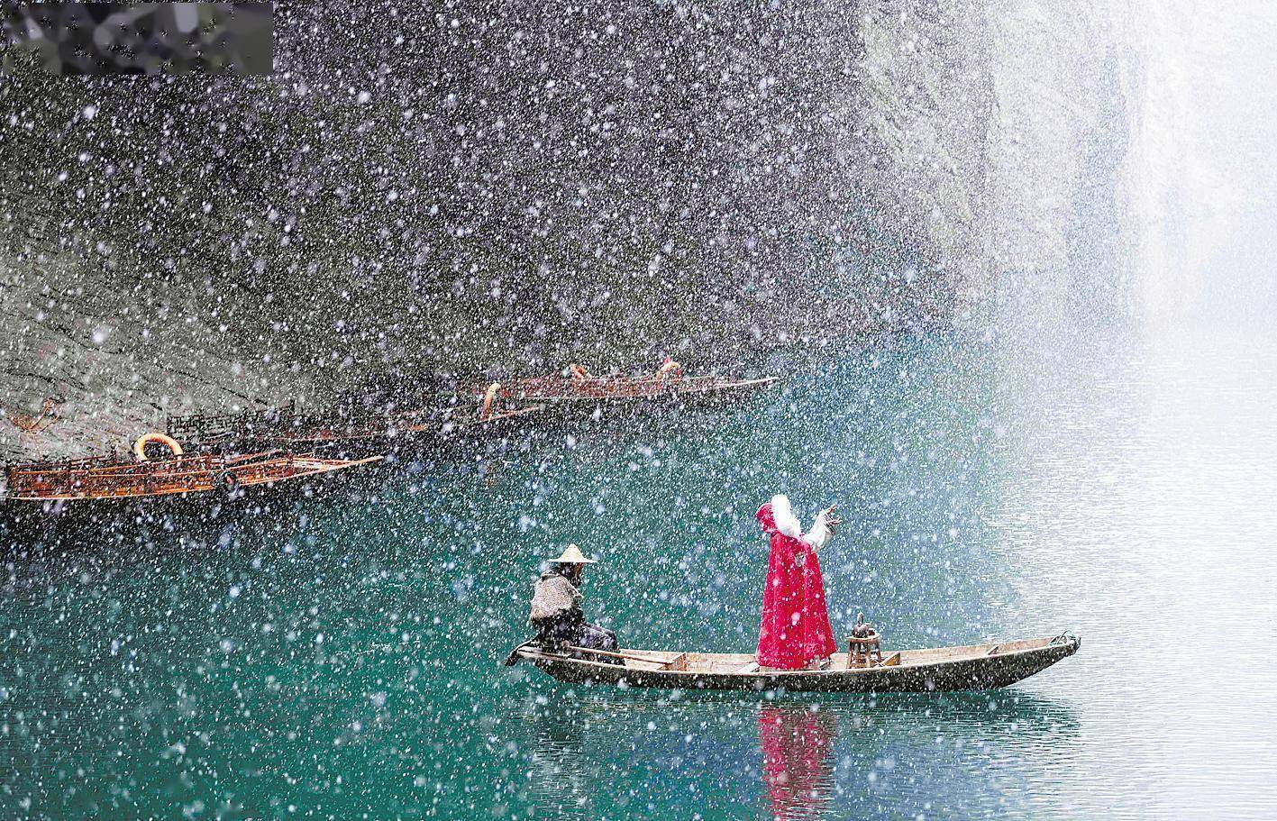 大雪|鹤峰屏山雪景如画