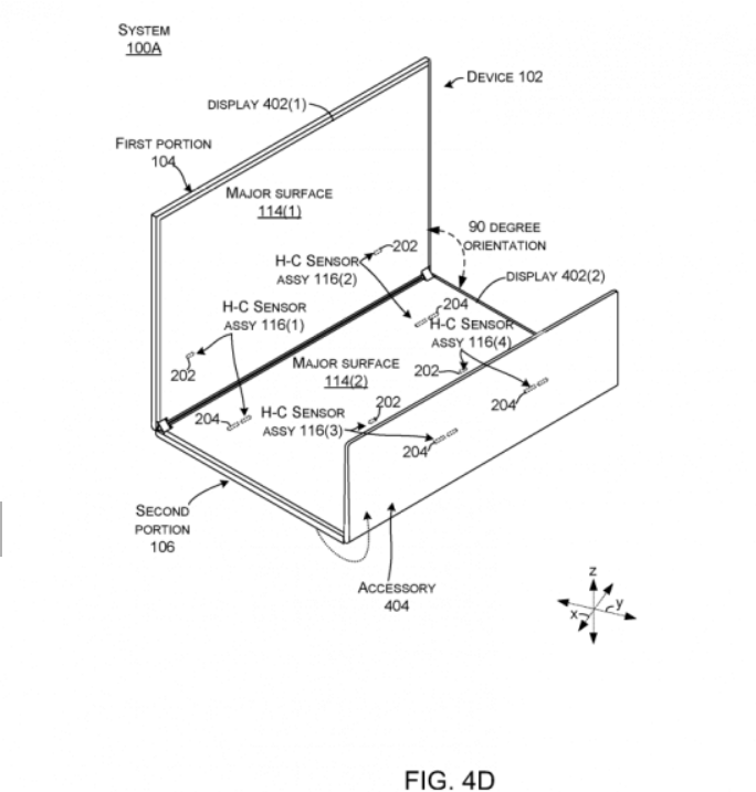 Phone|微软 Surface Phone 三折折叠屏专利曝光