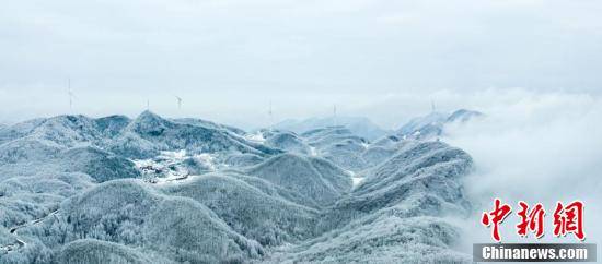 大地|湖北保康：冰雪大地壮美如画