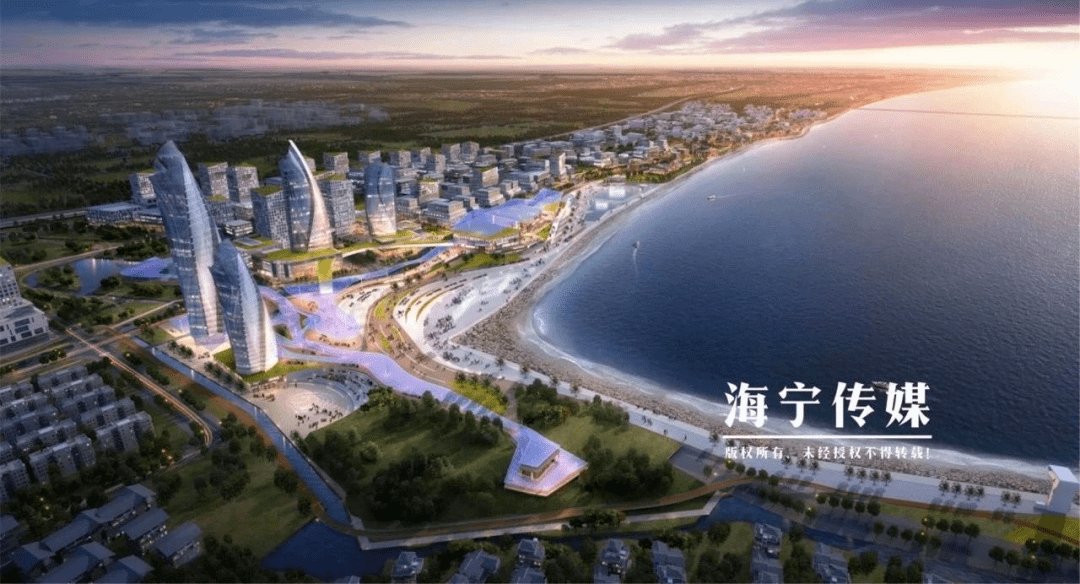 海宁钱塘国际新城地标图片