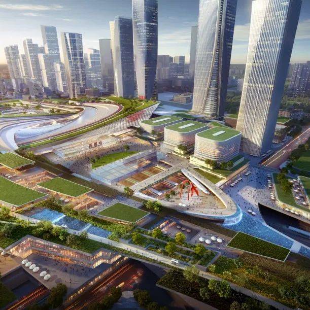 超越深圳北？深圳又一综合枢纽来了，高大上效果图曝光..._西丽_龙华第_地铁