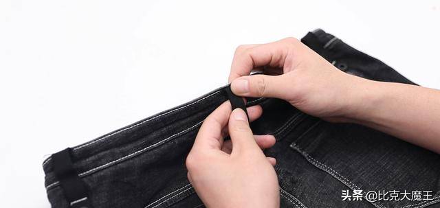 裤子这里缝一缝轻松收裤腰,方法太实用了