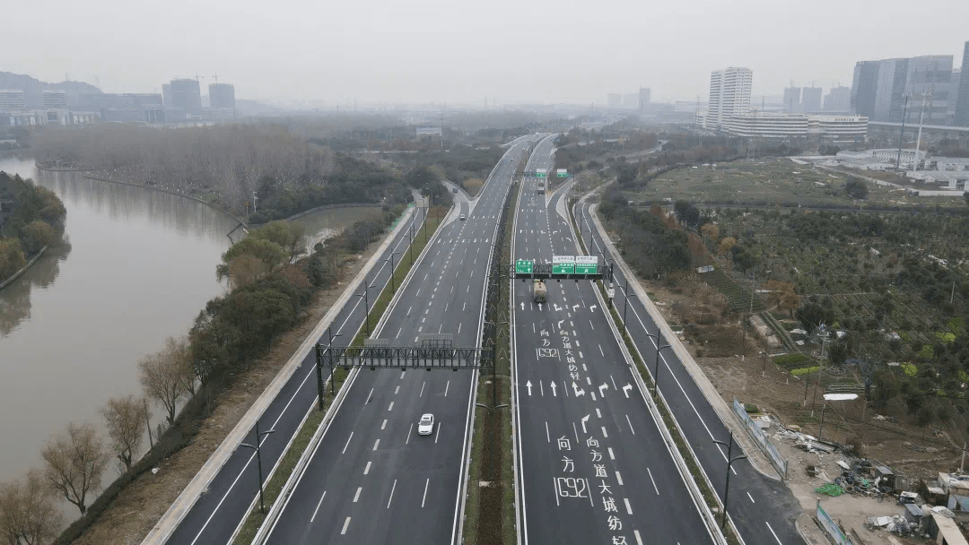 绍兴329国道智慧快速路改造工程已具备通车条件