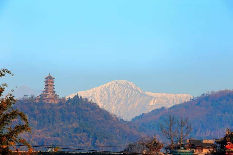 太子城|这里是都江堰，离雪山最近的公园城市！