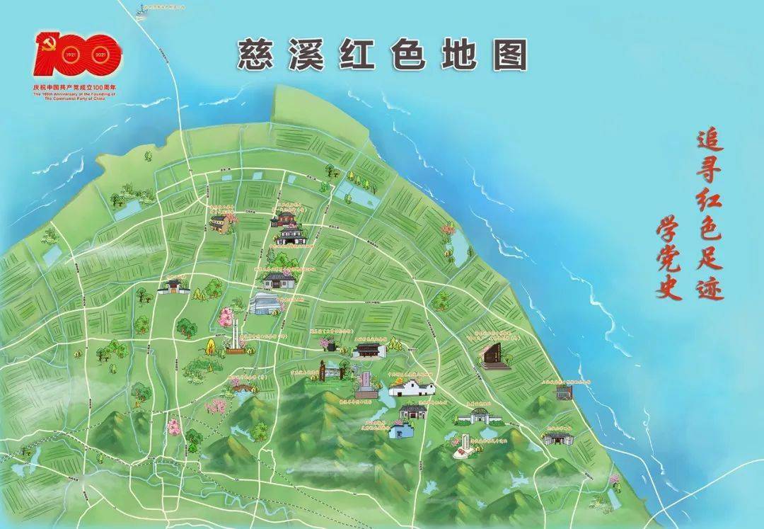 慈溪森林公园地图图片