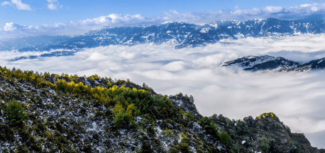 朱提影像藏不住了鲁甸轿顶山冬日限定美景上线