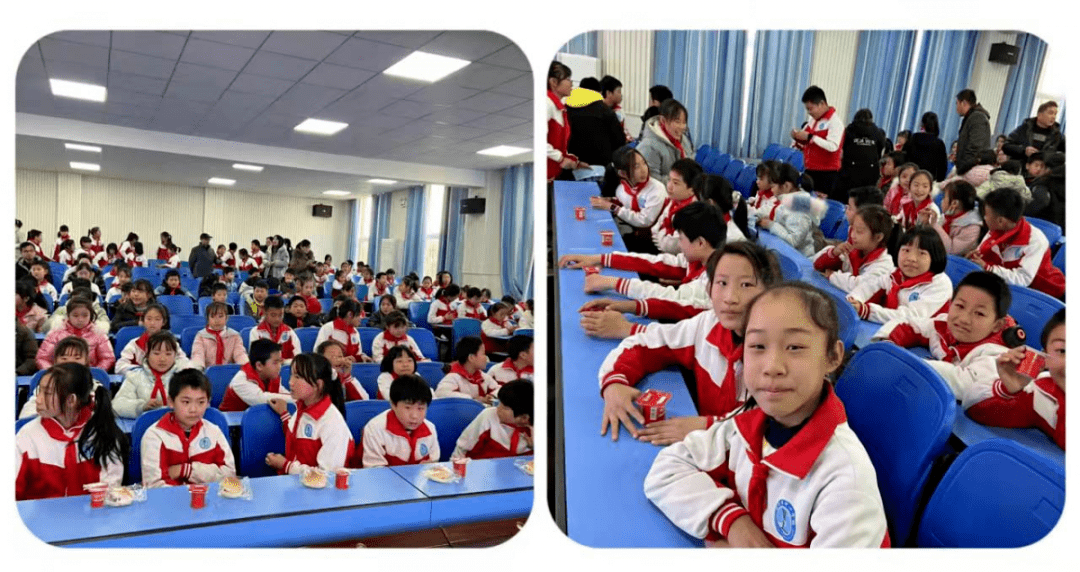 东至县胜利镇中心小学开展以爱相伴喜迎元旦的关爱留守儿童主题活动