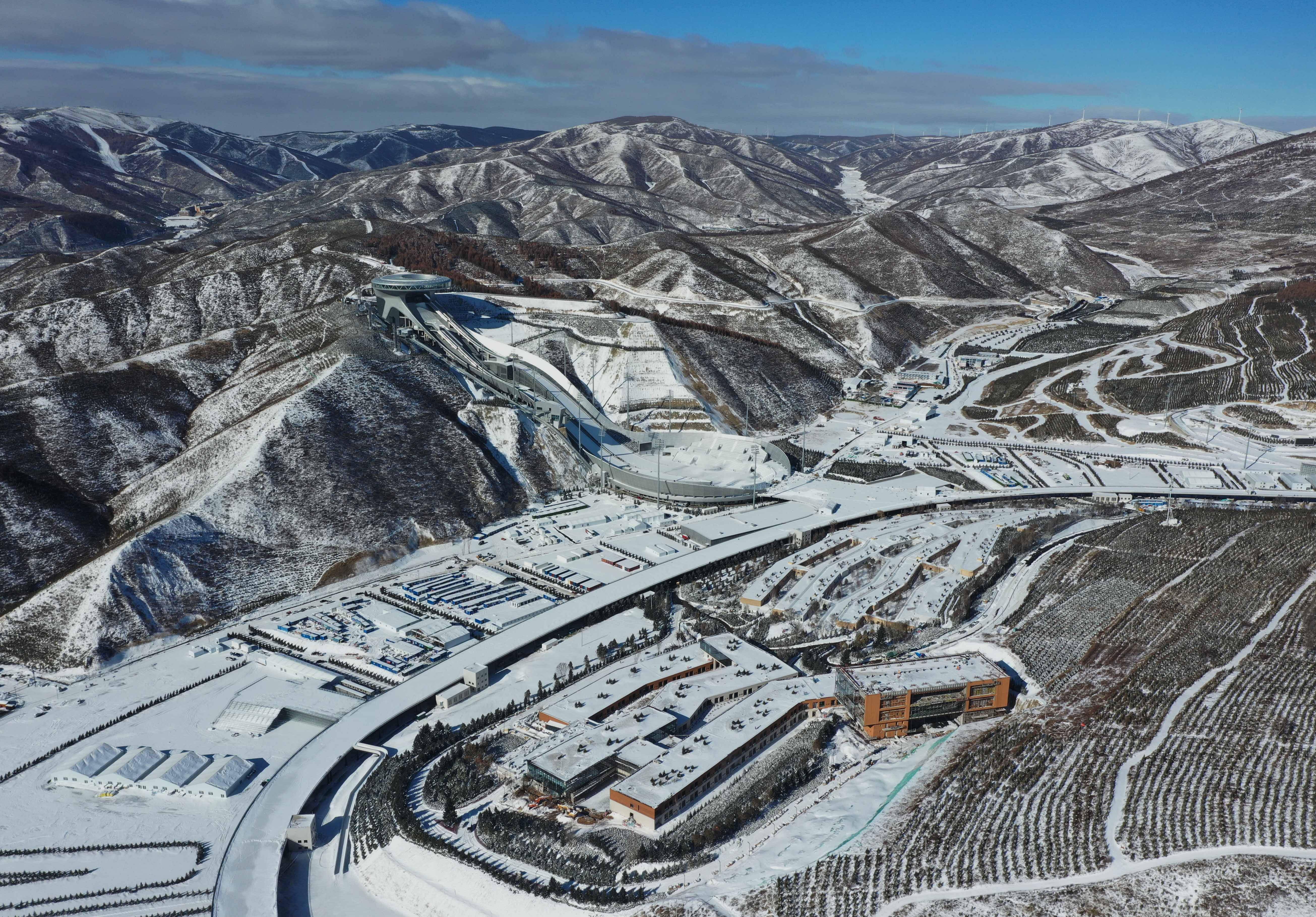 张家口雪如意图片图片