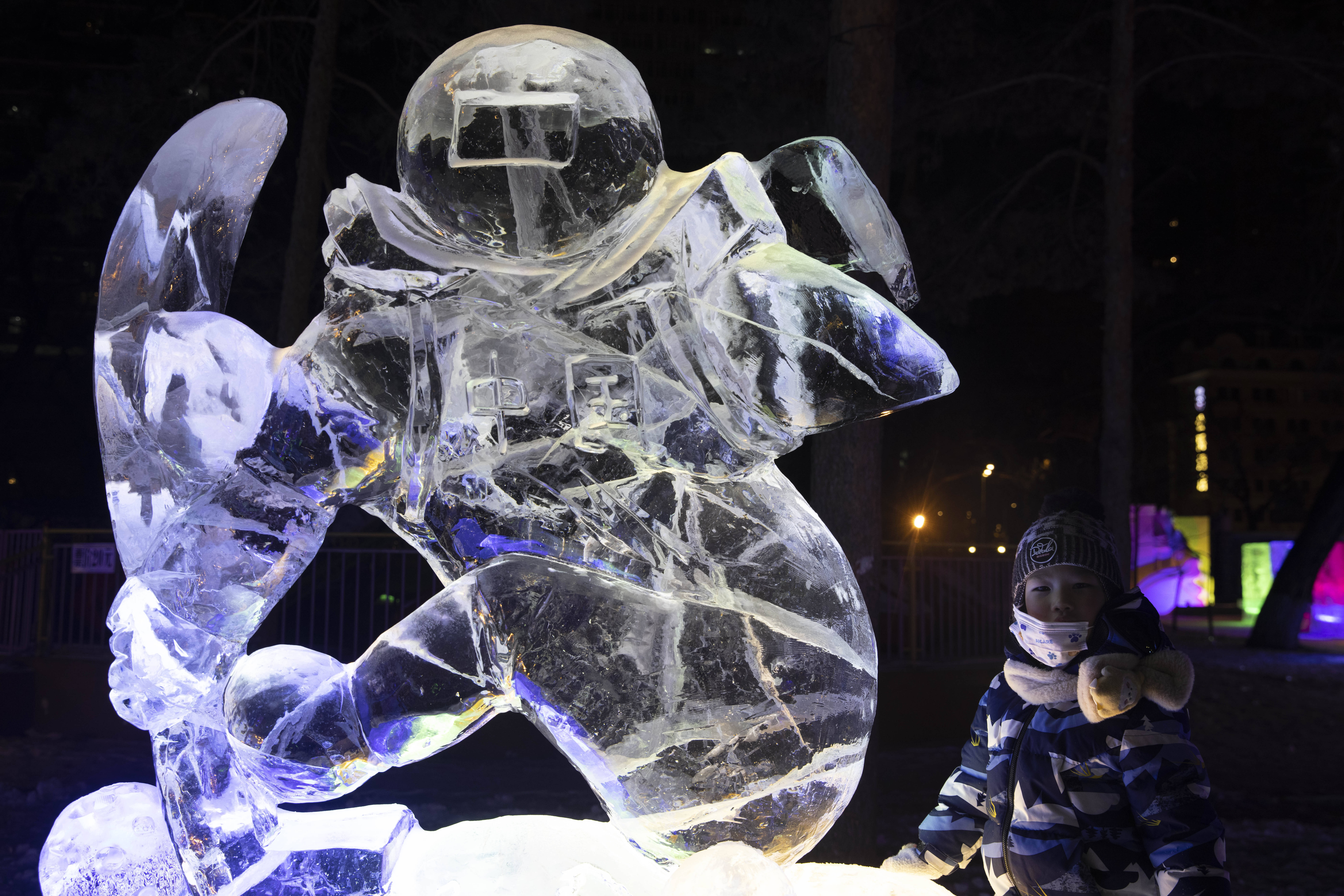 2022年哈尔滨冰雕节图片