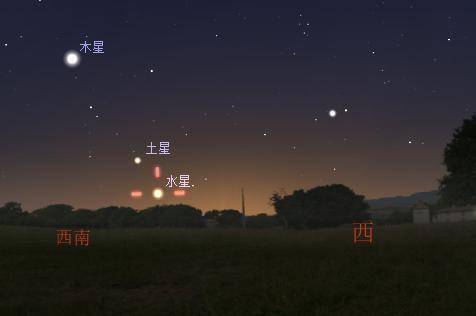 星月|今天傍晚抬头看！收获新年首场“星月童话”的浪漫