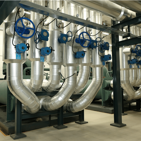 7676高密度高精度制冷机房离散式预制分布式施工技术引用分布式