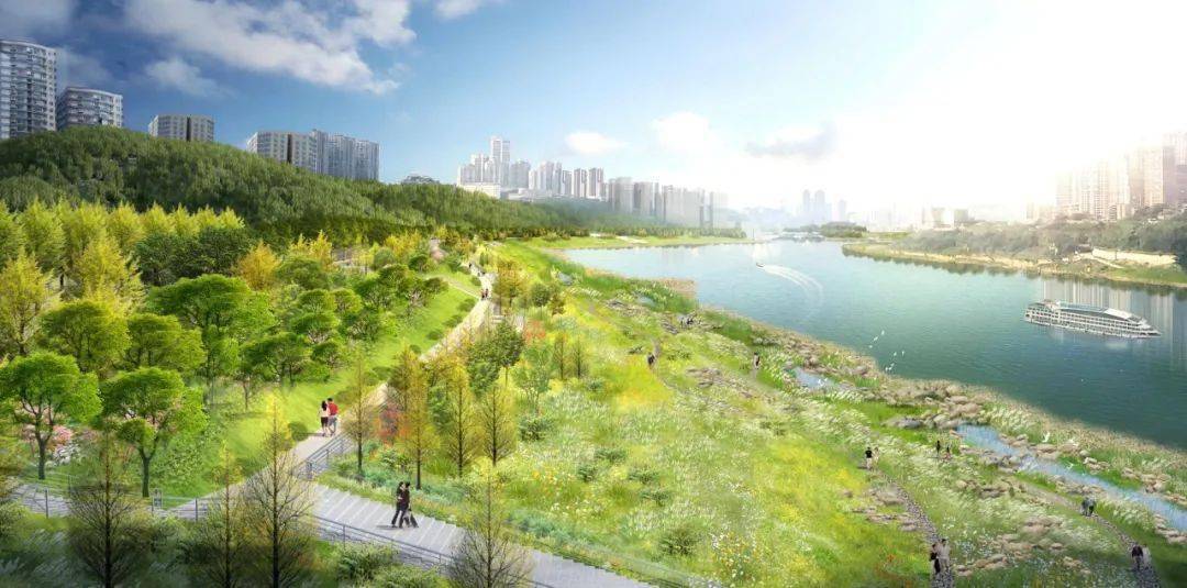 巴滨路李家沱段将重点打造,效果图已经出来了