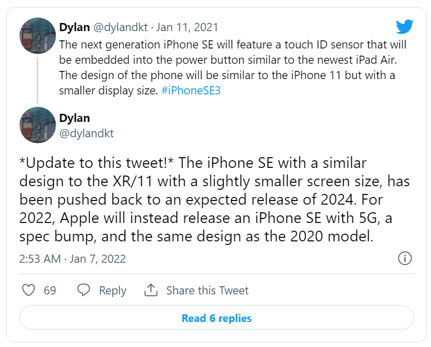 苹果|苹果最新爆料：iPhone 14换“药丸”打孔屏，SE改用XR模具？