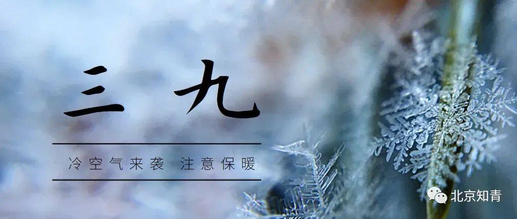 今天是三九第一天,三九习俗及祝福送给您!愿温暖与您相伴!_寒去_朋友_问候