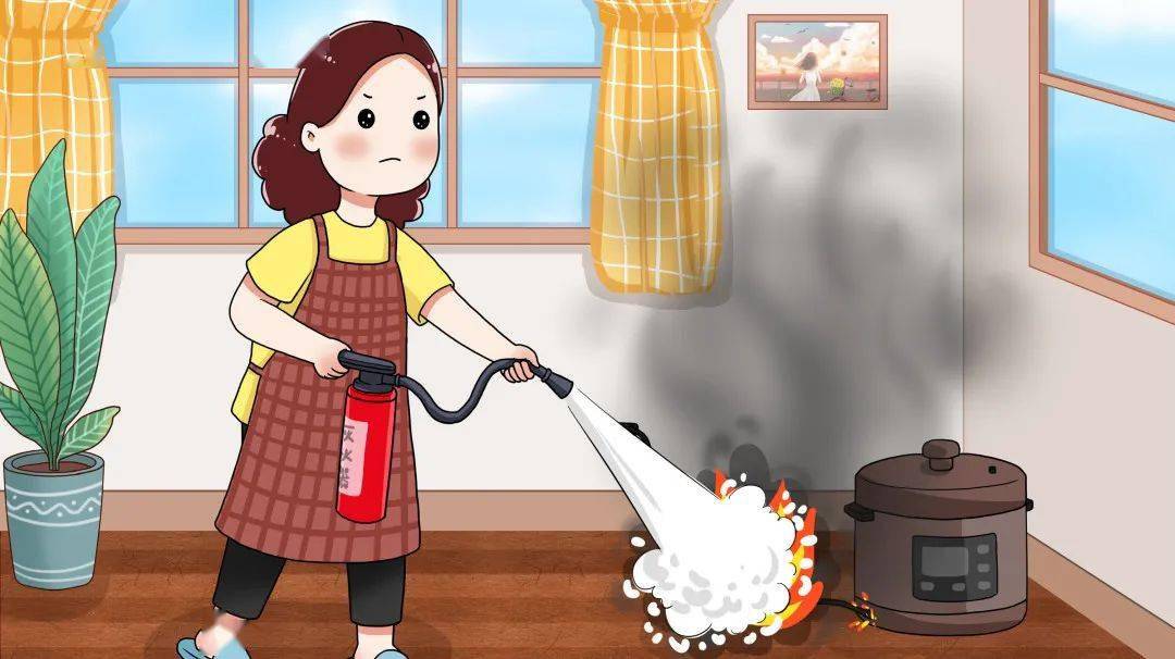 在日常居家生活中,家庭防火切记"三清三查三关".