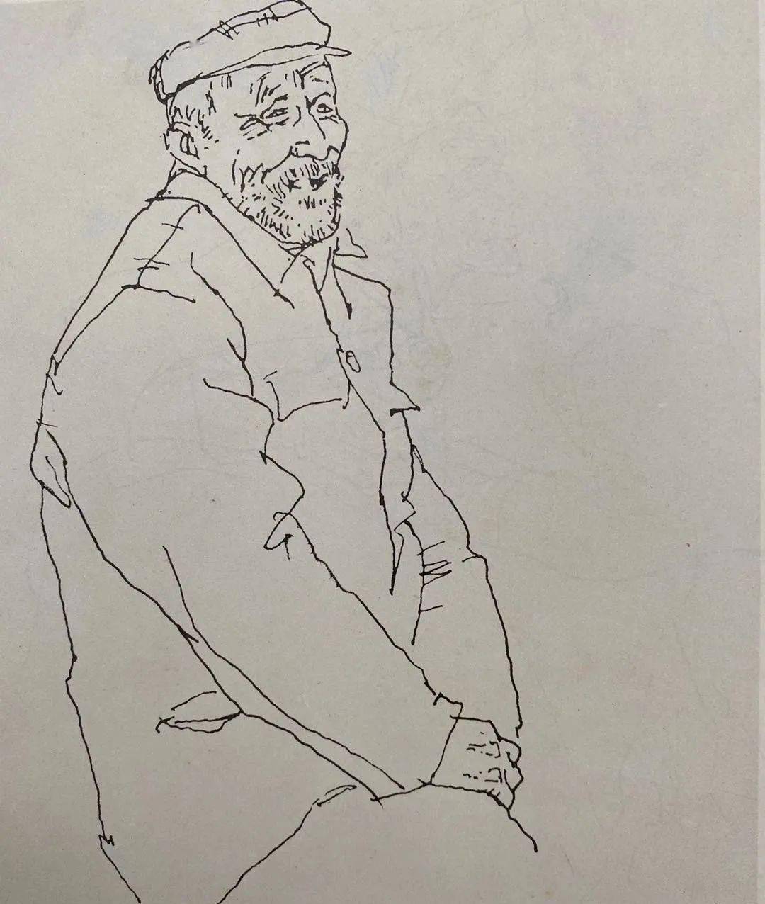 周思聪讲究线本身的味道很重要