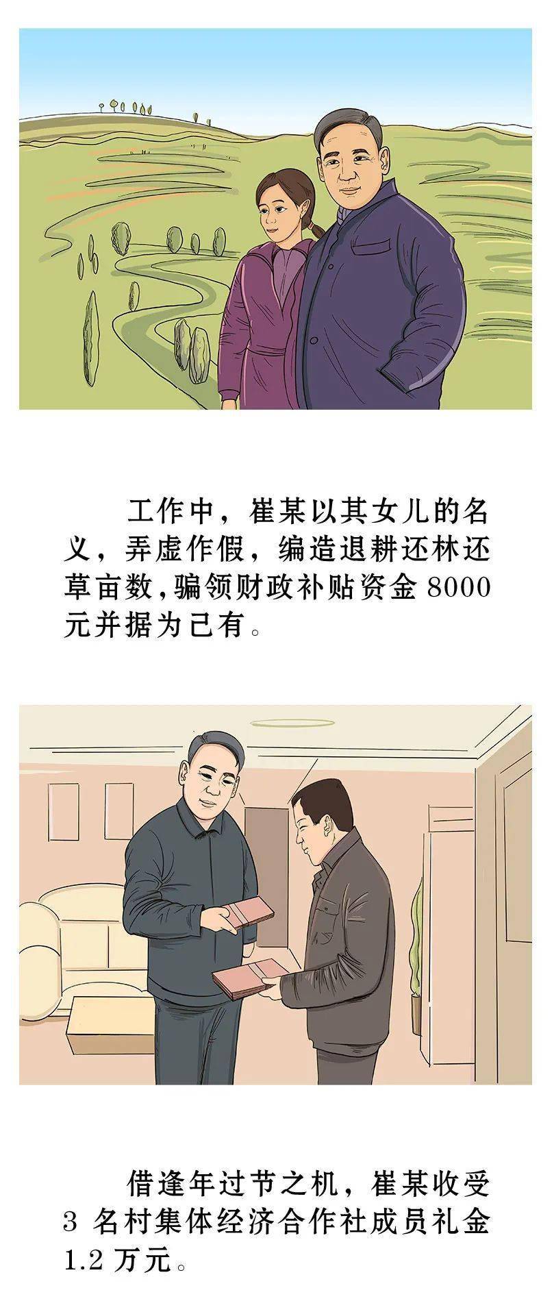 漫画说纪村支书以女儿名义骗领财政惠民惠农补贴资金是个人贪腐还是优