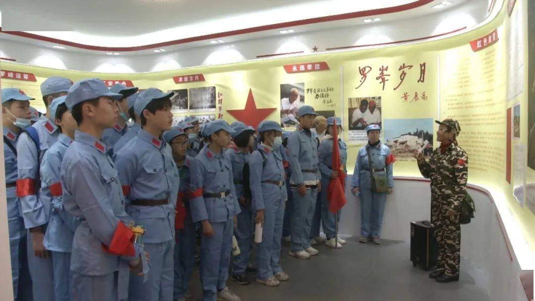 古田县玉田中学学生赴罗峰村开展研学主题活动_红色_历史_教育