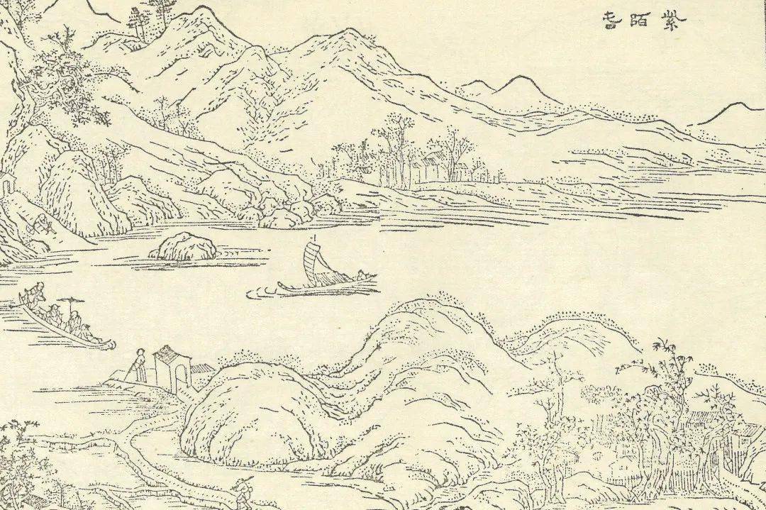 《揭阳县志》(刘业勤主修)黄大鹤所绘"揭阳旧八景"图:康熙二十六年