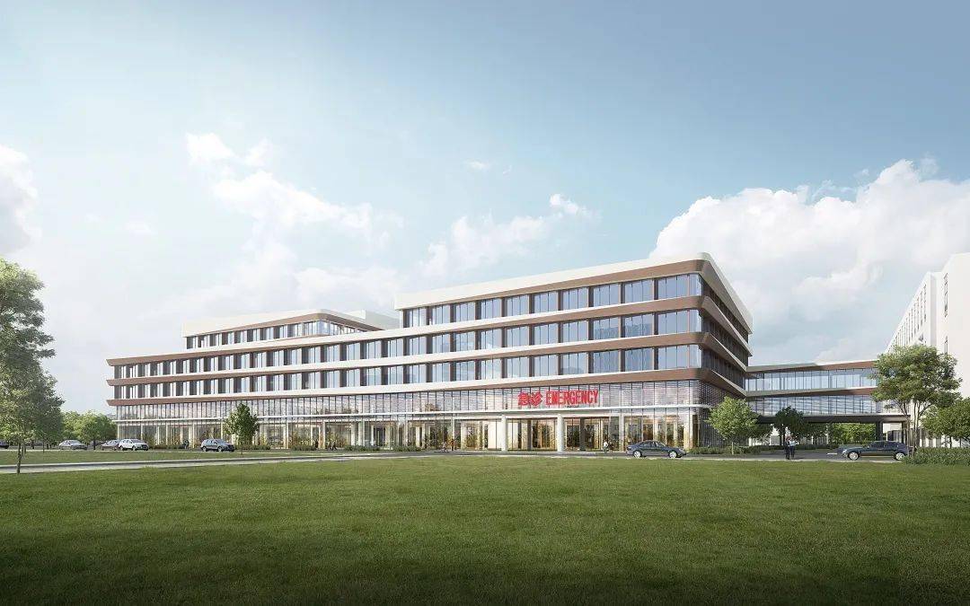 川沙人民医院春节后门诊大楼等将拆除!改扩建进行时,来看效果图