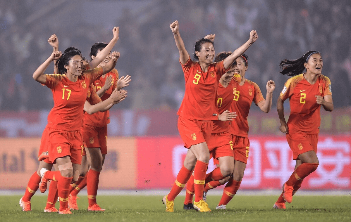 女足亚洲杯夺冠瞬间图片