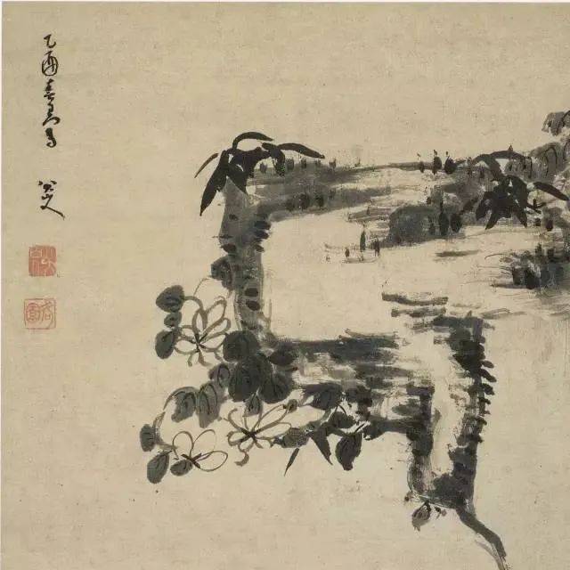 八大山人千万级拍品全在这了!_水墨_纸本_立轴