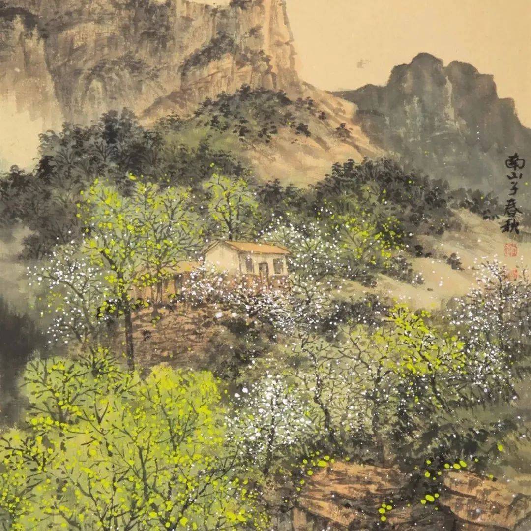 意境一直被称之为山水画的灵魂!这些意境优美的山水画令人陶醉!_自然_画面_笔墨