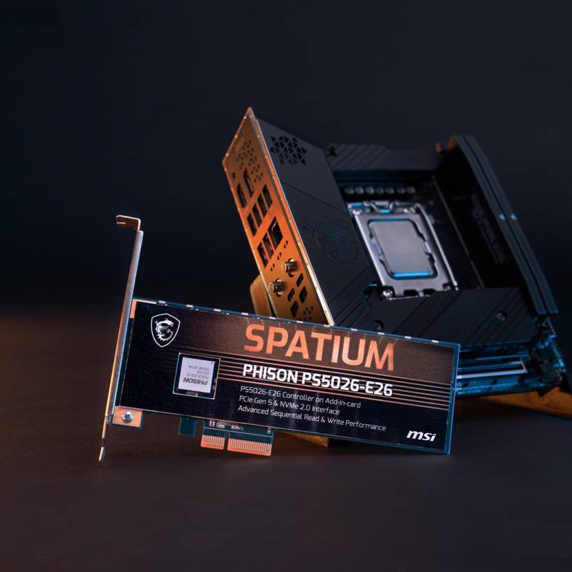 威刚展示 PCIe 5.0 SSD：连续读取14GB/s