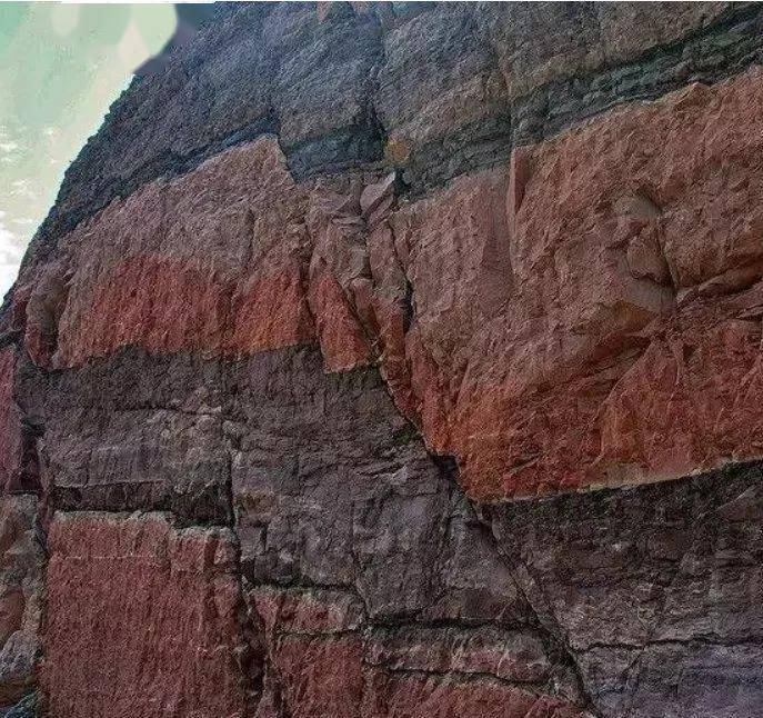 就例如下面的正,逆断层结构那就是找到典型的地貌,地质构造因为还有比