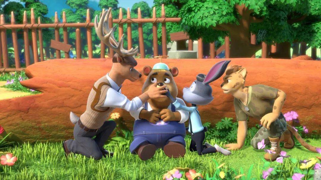 动画|芒果TV首部自制动画，《动物王国的故事》这样打开新思路